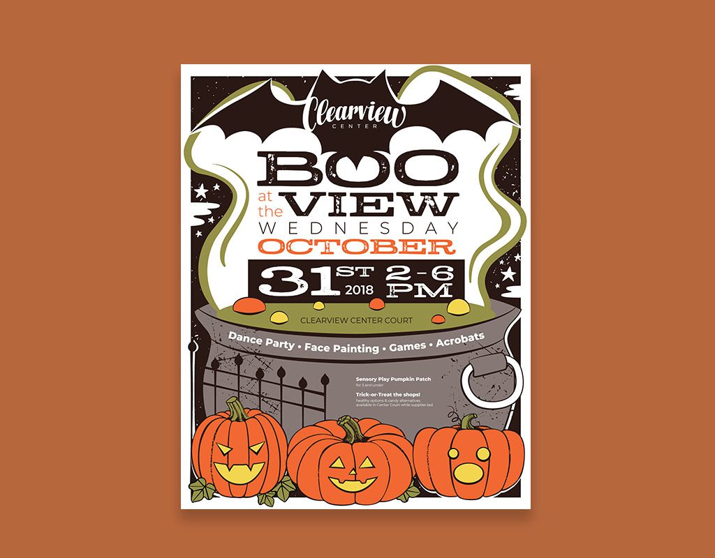 Clearview Boo at the View Poster Full