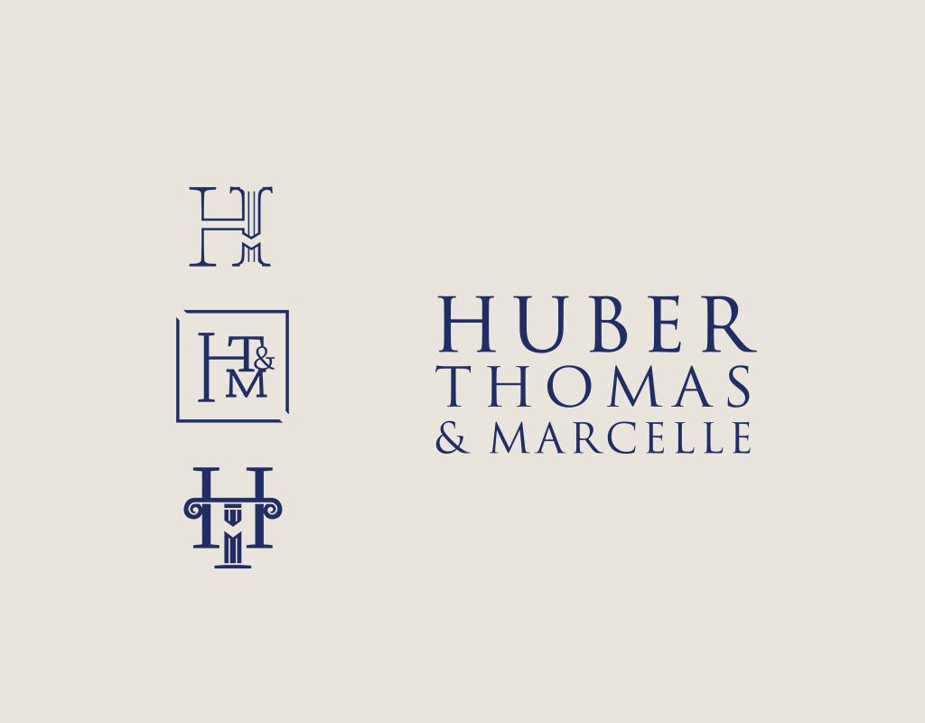 Huber, Thomas and Marcelle logo options